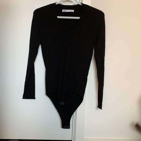 Zara new black bodysuit - Picture 1 of 3